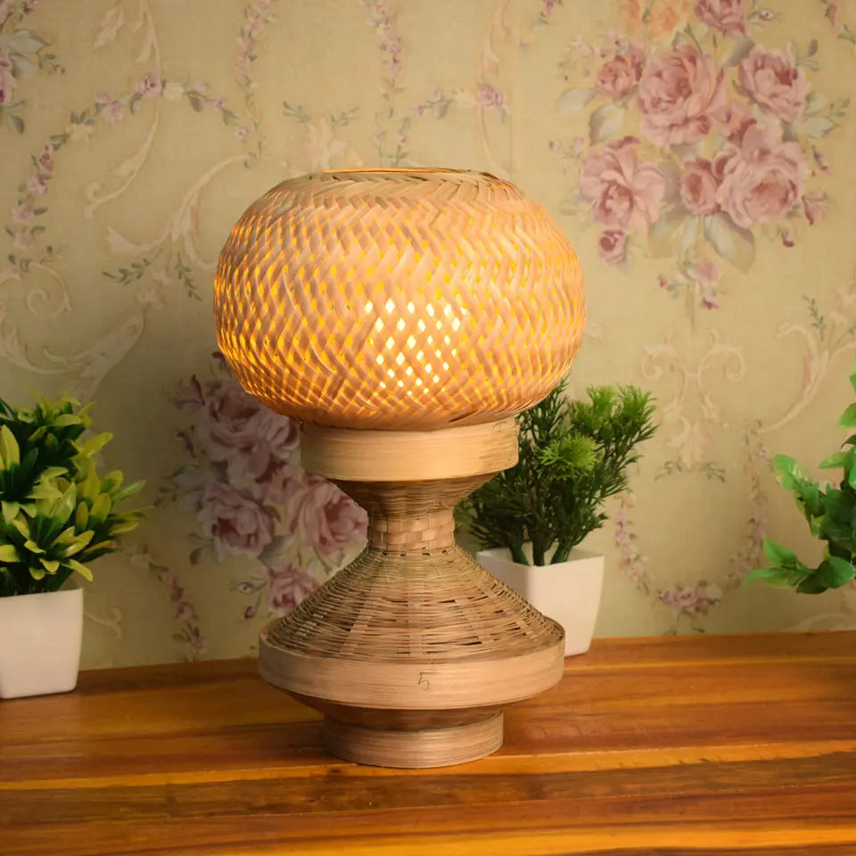 Bamboo Handicrafts Lamp Lantern | Handmade Bamboo Lantern
