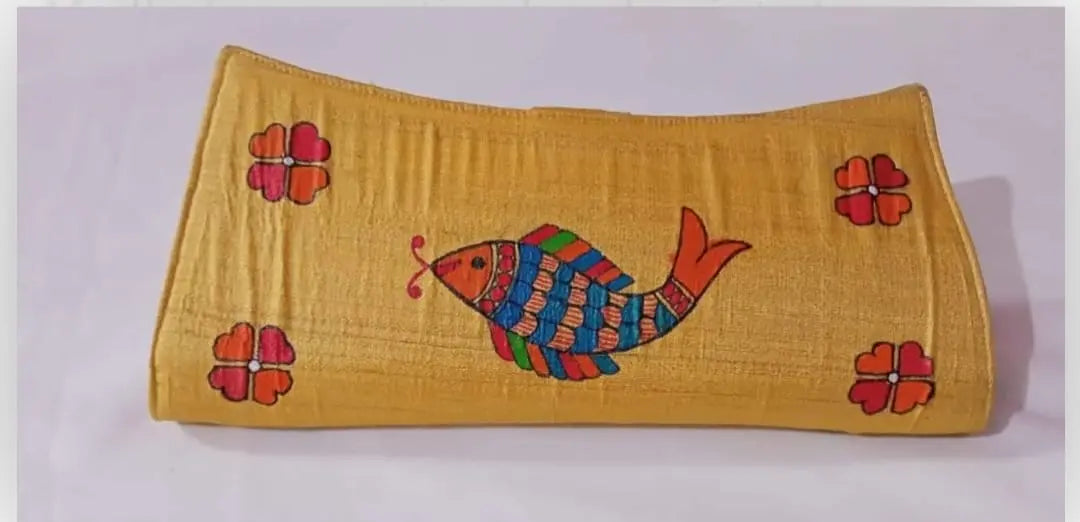 Golden Flap Clutch | Metallic Clutch Bag | Party Wear Accessories