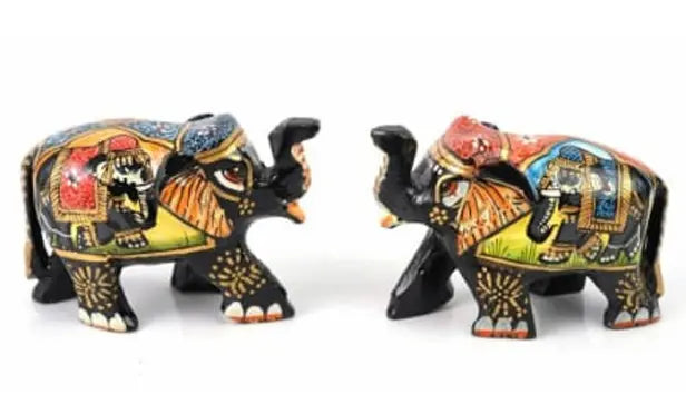 Unique wooden elephant statue for showpiece | wooden design elephant handmade