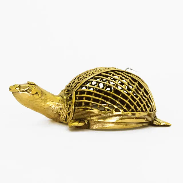 Brass Dhokra Tortoise | Home Decor |Brass decor traditional Dhokra art