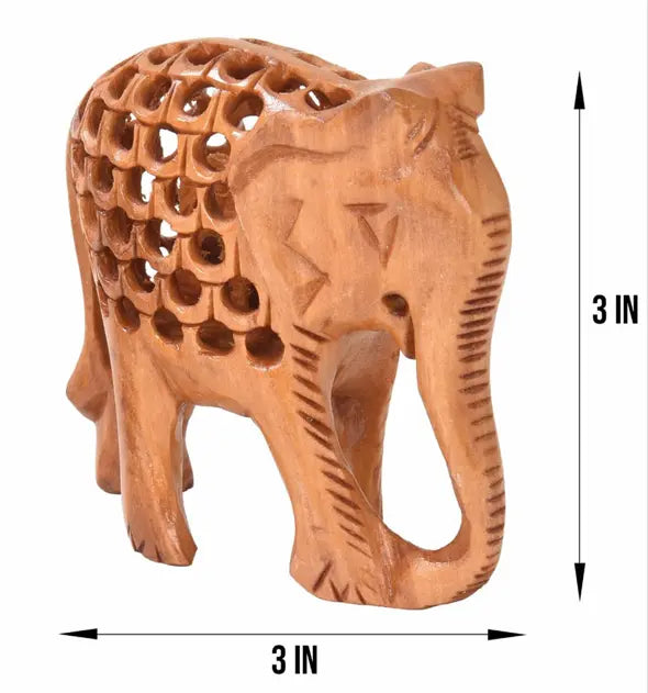 Unique wooden elephant statue for showpiece | wooden design elephant handmade