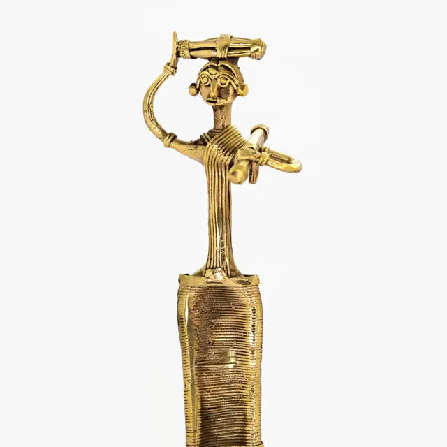 Dhokra Brass Metal Tribal Farmer |Decorative item| Home decor Dhokra art