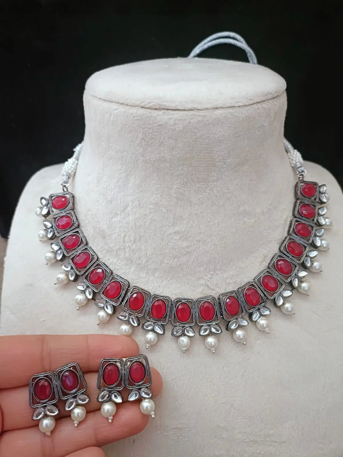 Necklace | necklace set | jewellery earrings | gold plated jewellery
