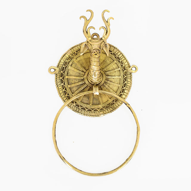 Brass Door Knocker | metal craft | door decor