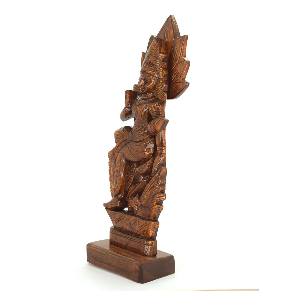 Ganesh Wood Carving| Ganesha idol| Wooden Ganesha idol
