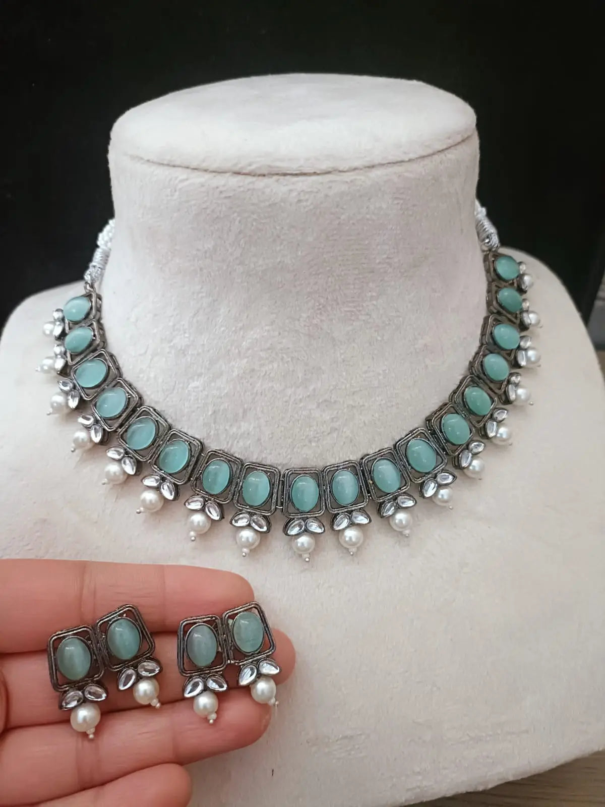 Necklace | necklace set | jewellery earrings | gold plated jewellery