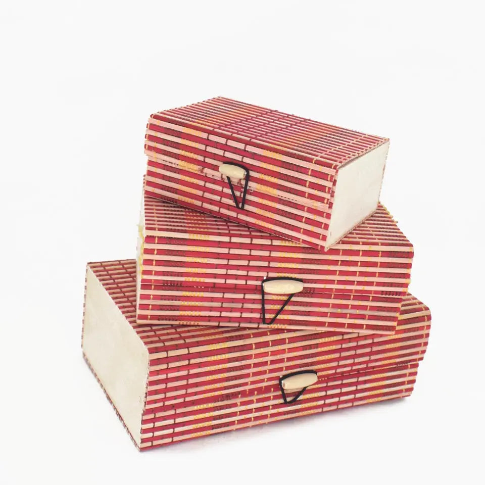 Printed Makeup Box Set of 3 | Makeup Box | make up box