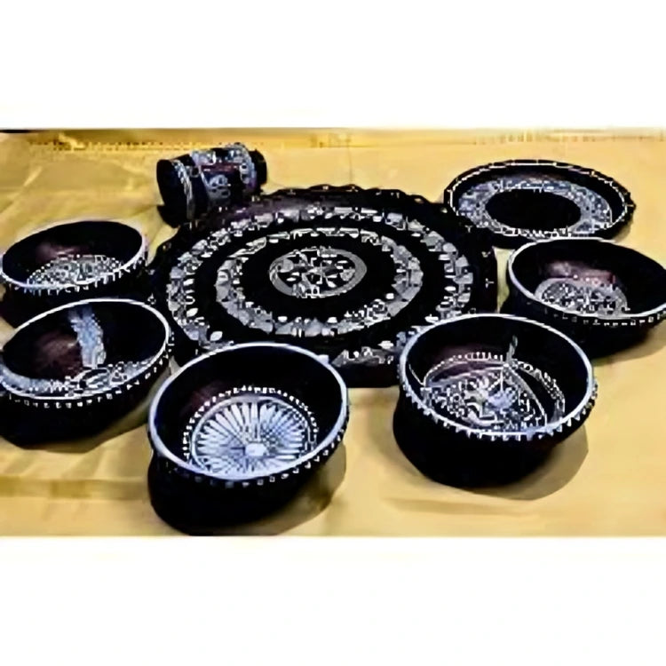 Best Teracotta Indian Thali | Beautiful Teracotta Thali | Dinner Set | Indian Dinner Set