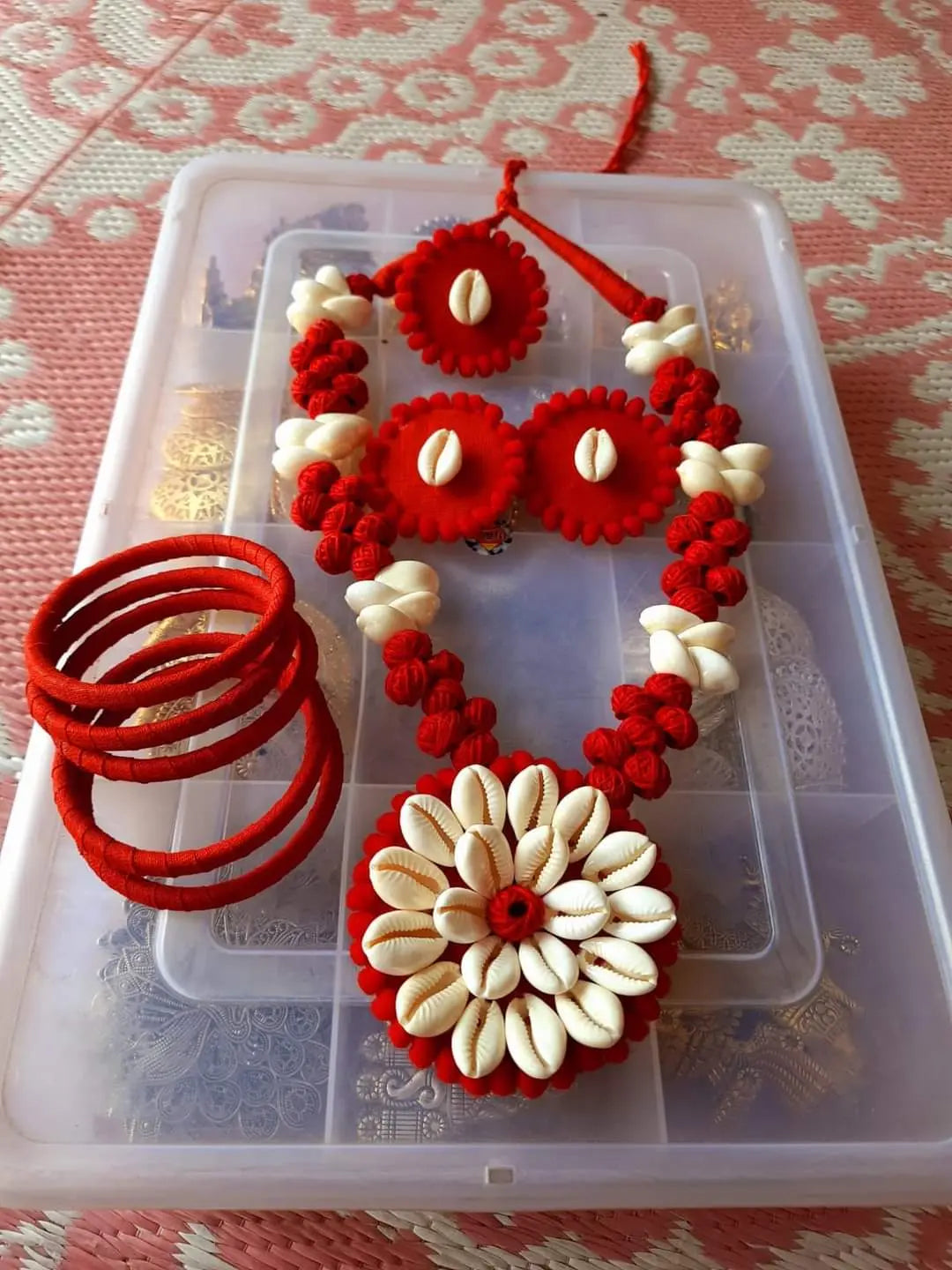 Handmade Cloth Jewellery | Fashion Jewellery Set | Eco-friendly Fabric Jewellery