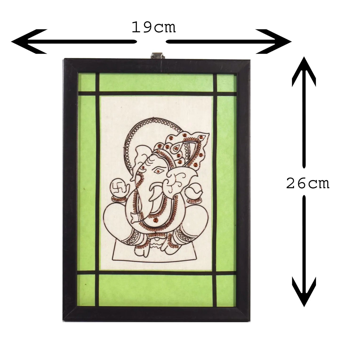 Ganesh Face Framed Painting Abstract | painting abstract