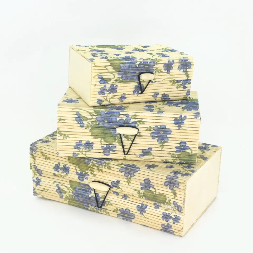 Printed Makeup Box Set of 3 | Makeup Box | make up box