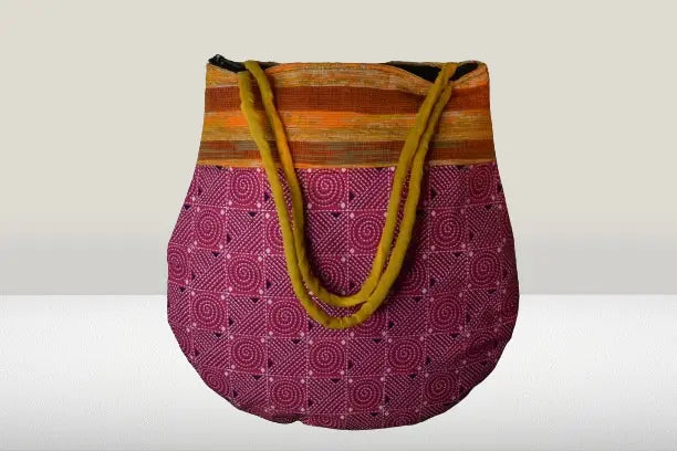 Shantiniketan leather bags | Ladies cross-body bags India | Handcrafted Shantiniketan bags