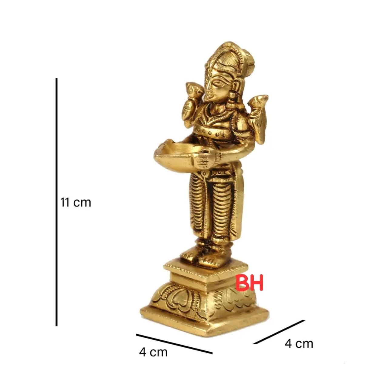 Brass Deep Lady Statue | Brass Home Décor Handicrafts | Traditional Brass Handicrafts | Indian Brass A