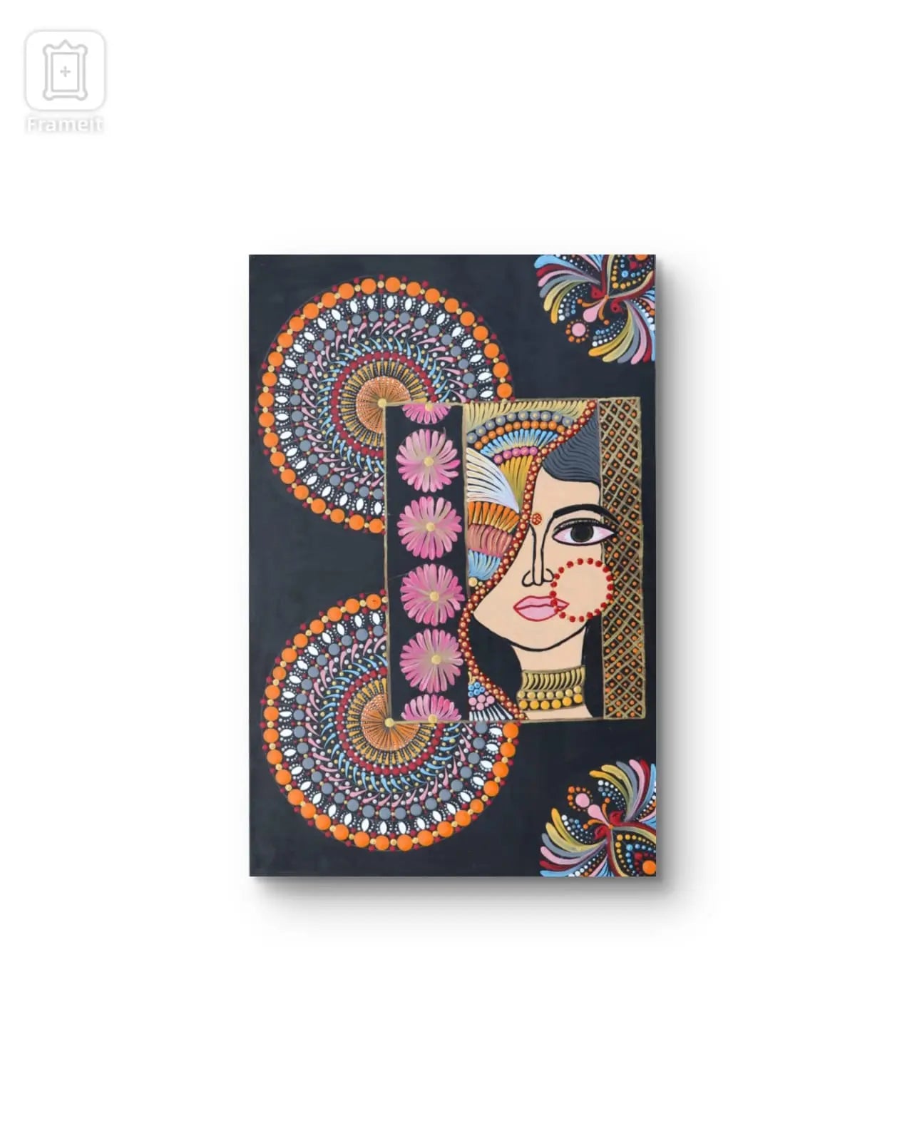 Mandala Art Wall Decor | Unique Wall Hanging | Handmade Mandala Art