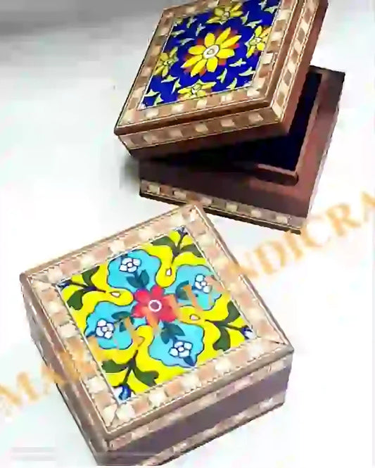 Best Wooden Printed Box | Beauiful Uniue Printed Box For Home | Jewellery Printed Box
