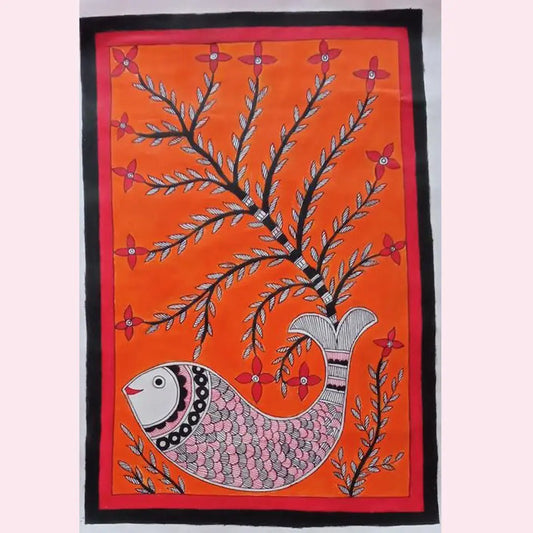canvas / cloth painting | multi colour | using natural dyes