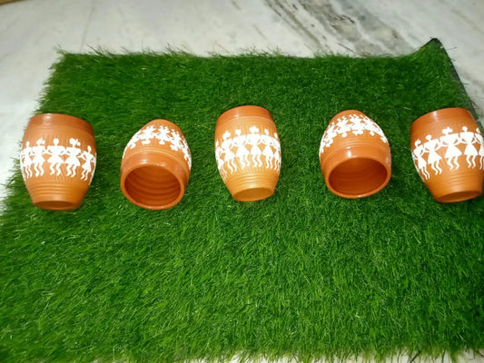 TERRACOTTA CUP FOR HOME AND KITCHEN | HAND MADE CLAY CUP