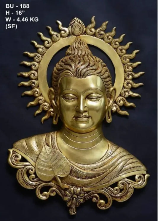 wall hanging buddha | buddha brass statue | brass statue