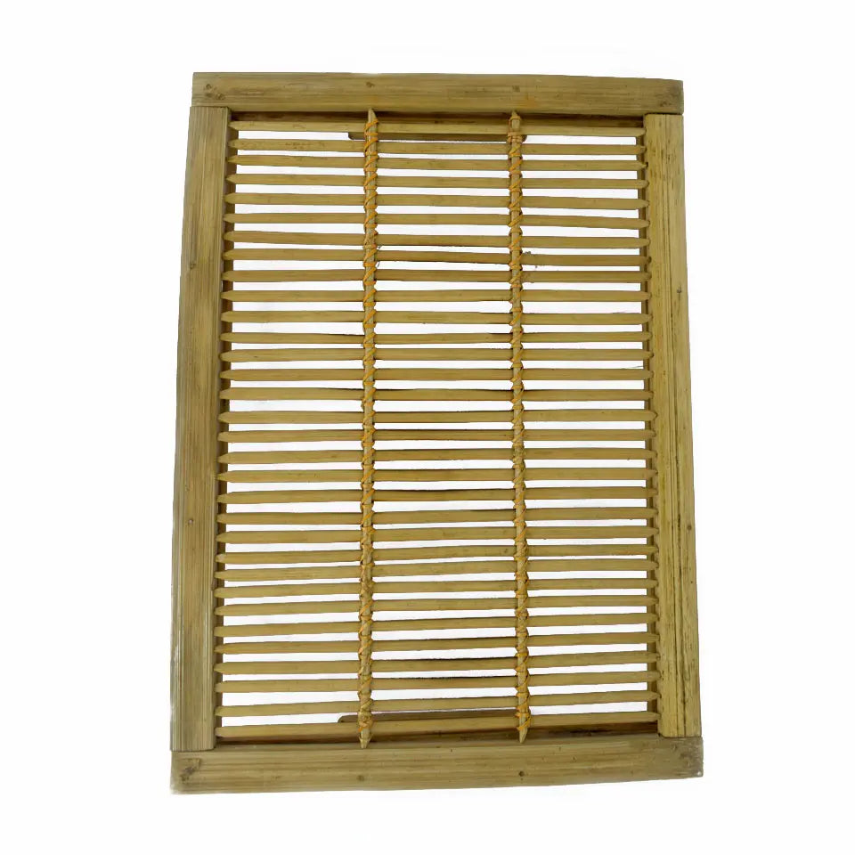 Bamboo Serving Tray | Rectangle Snack Platter | Wooden Serving Tray