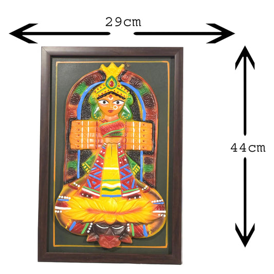 Maa Durga Devi Clay Art | Clay craft |Clay art