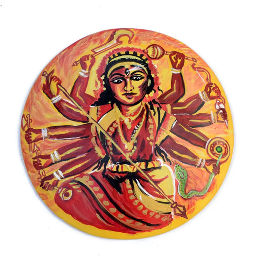 Sora Painting clay art | Hand Painted Sora | Traditional Shora Artwork