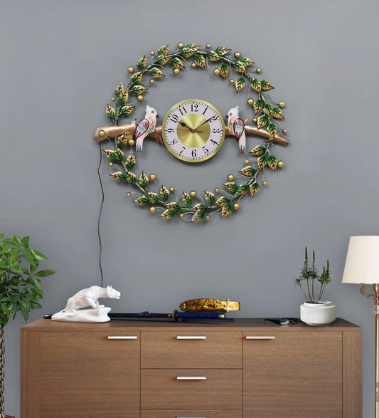 Bird design wall clock | new trending wall clock | bird design round clock