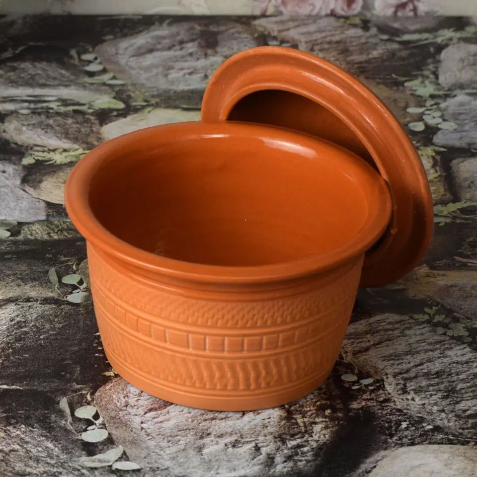 Terracotta Pot with Lid | Small Terracotta Pots | Mini Terracotta Pots