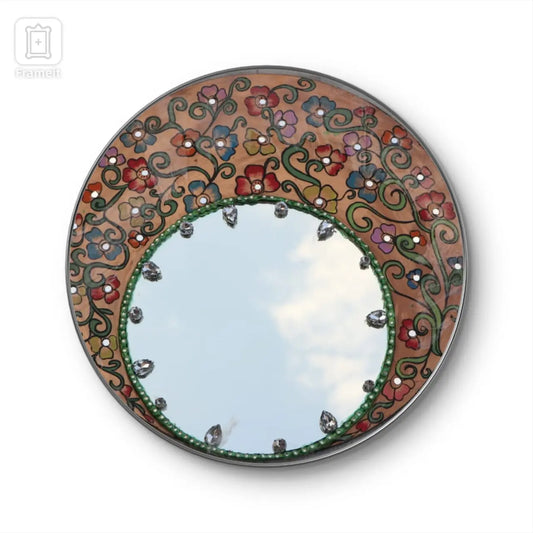 Decorative wall mirror | Round wall mirror | Wall décor mirror