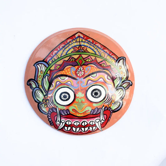 Sora Painting clay art | Hand Painted Sora | Traditional Shora Artwork