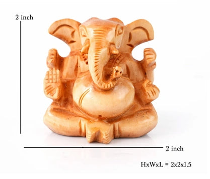 Wooden Ganesh Ji | Wooden Craft | Unique Wooden Ganesh JI Idol For Home Puja Place