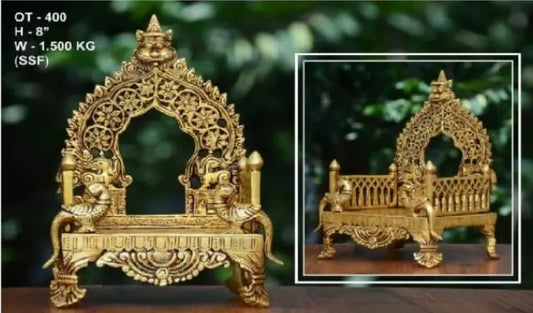 BHAGBAN PALKI | TEMPLE CHOUKI IN BRASS | PUJA ITEMS